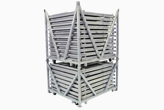 Stage Barrier Alu Transport Rack