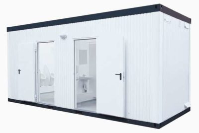 WC-Conatiner Damen-Herren, Ansicht