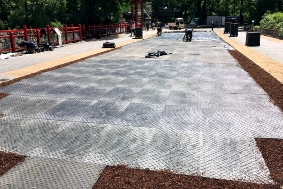 Remopla heavy-duty ground protection