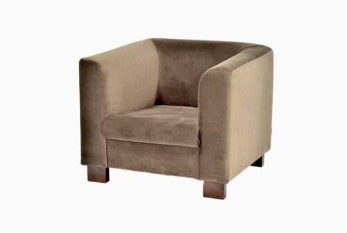 Sessel Mikrofaser braun