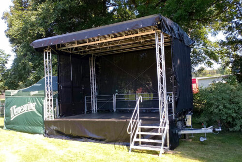 Trailer stage 6x4m